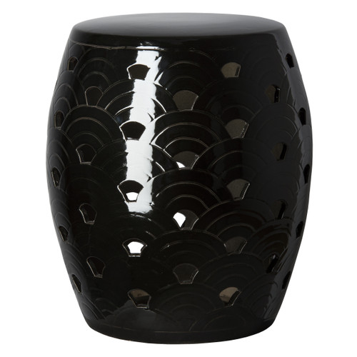 WAVE STOOL, BLACK