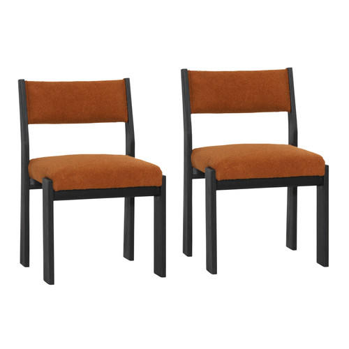 DOV11697-RUST - Elijah Dining Chair Set of 2