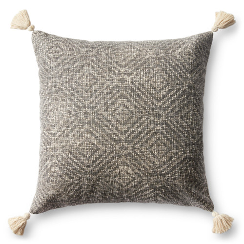 Loloi Pillows Charcoal_1