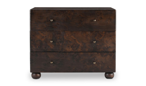 VE-1126-20 - York 3 Drawer Nightstand