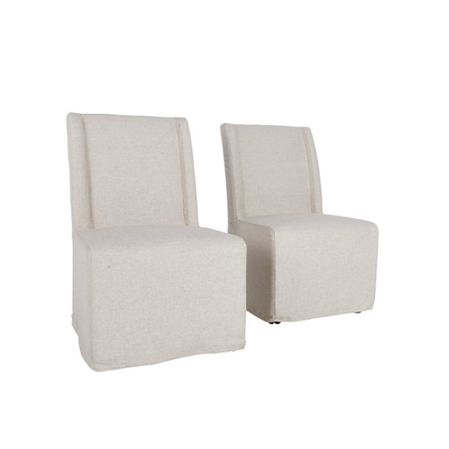 53051474 - Warwick Dining Chair Set of 2 Oatmeal