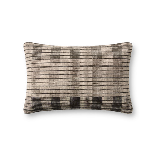 Amber Lewis x Loloi PAL0011 Pillows Ivory / Black_3