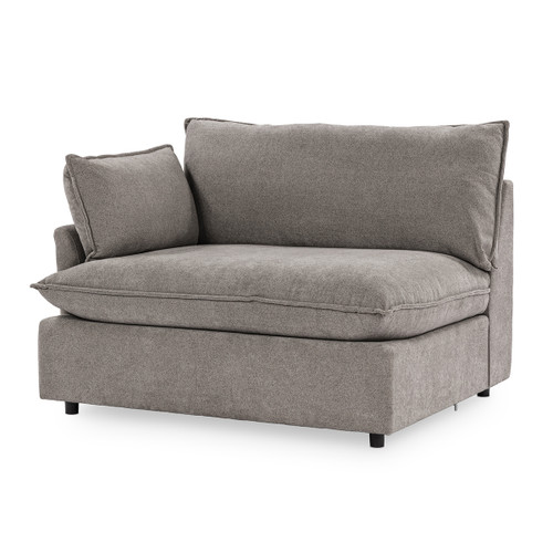 5308245ECH - Caplan Upholstered LAF Chair Charcoal