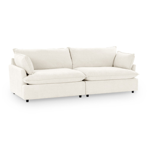 5308SC2EIV - Caplan Upholstered 2pc Modular Sectional Ivory