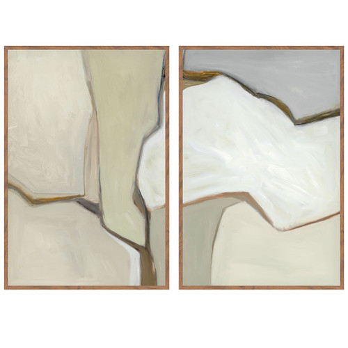 560077336040WNS - Dried Painting 60x40 Set of 2 by Buddy Whitlock
