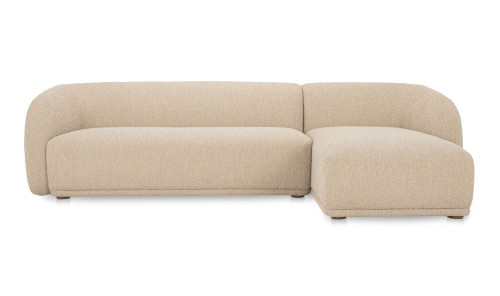 FO-1030-34-R-0 - Faye Right Sectional Beige Boucle