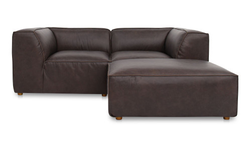 XQ-1006-20 - Form Nook Modular Sectional Espresso Brown