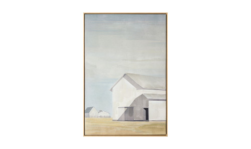 JQ-1042-37 - Gable Framed Painting Multicolor