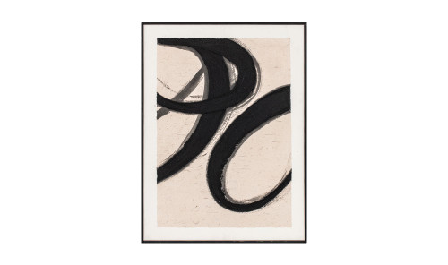 WP-1304-37 - Poet 1 Framed Painting Multicolor