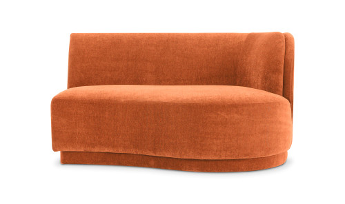 JM-1016-06 - Yoon Chaise Right Fired Rust