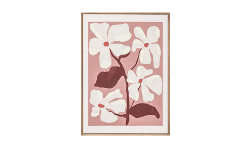 WP-1311-37 - Blush Framed Painting Multicolor