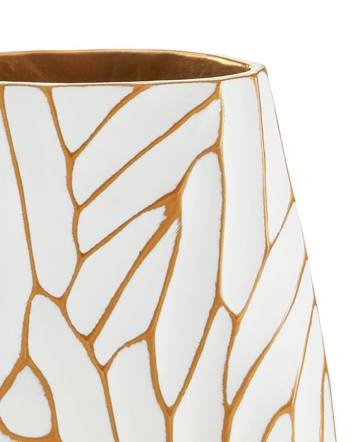 Anika White Vase Set of 2