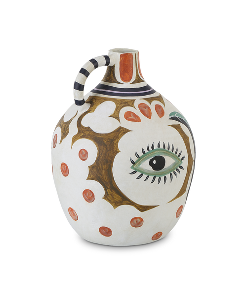 Hamsa Demijohn Vase