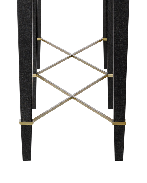 Verona Black Console Table