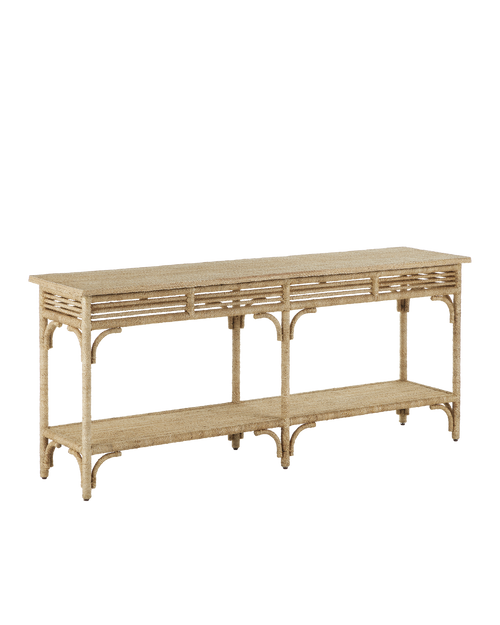 Olisa Large Rope Console Table
