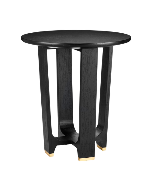Blake Black Accent Table
