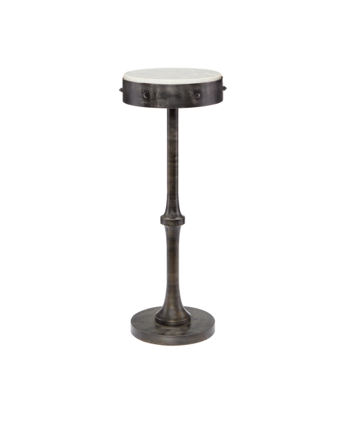 Helios Black Drinks Table