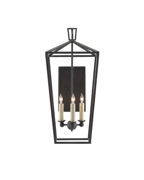 Denison Black Wall Sconce