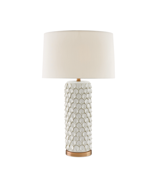 Calla Lily White Table Lamp