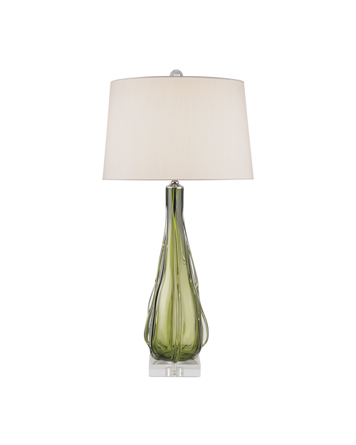 Zephyr Green Table Lamp