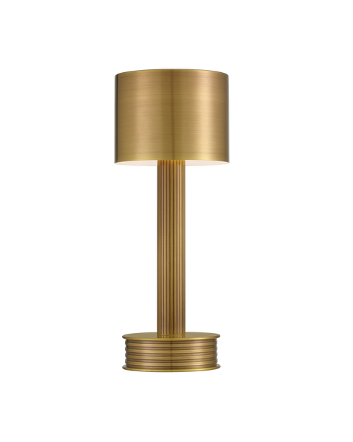 Traverse Brass Cordless Table Lamp