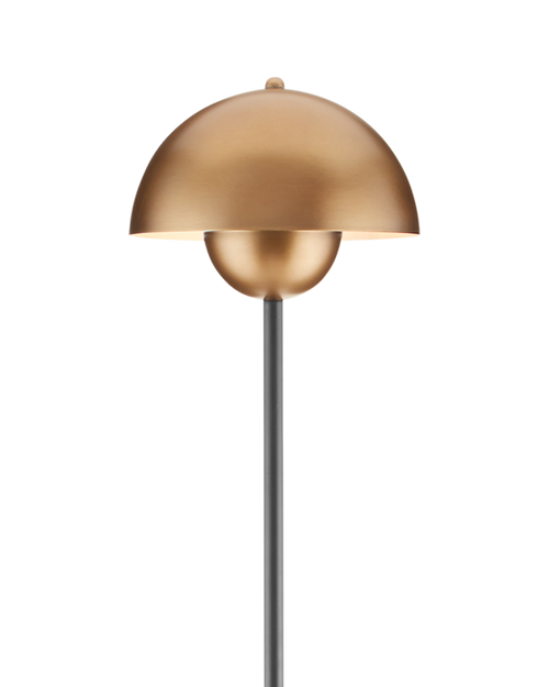 La Rue Brass Floor Lamp