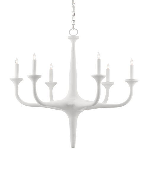 Albion White Chandelier