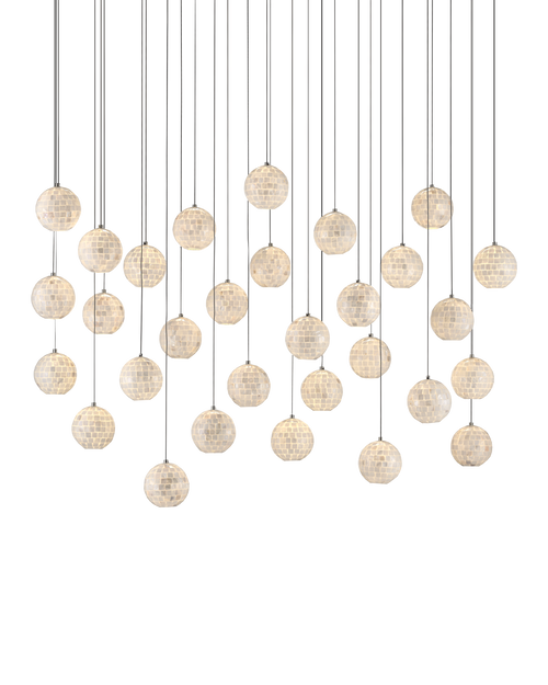 Finhorn 30-Light Linear Multi-Drop Pendant
