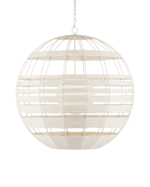 Lapsley White Orb Chandelier