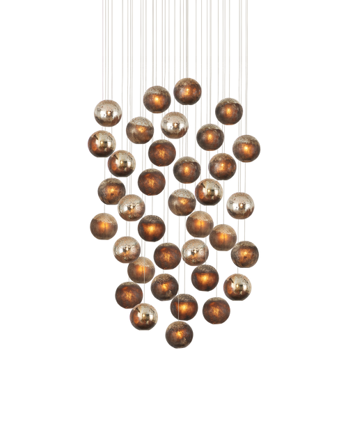 Pathos 36-Light Round Multi-Drop Pendant