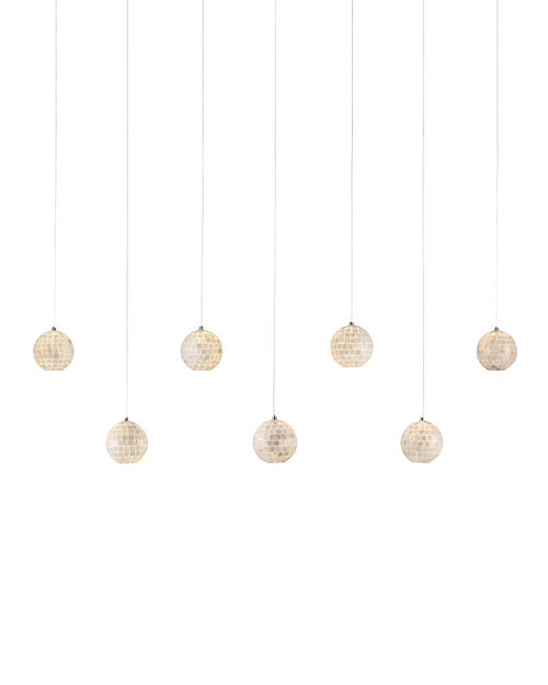 Finhorn 7-Light Linear Multi-Drop Pendant