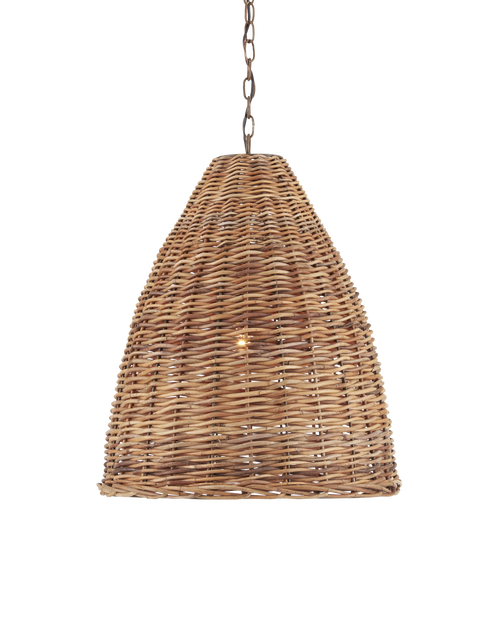 Basket Natural Pendant