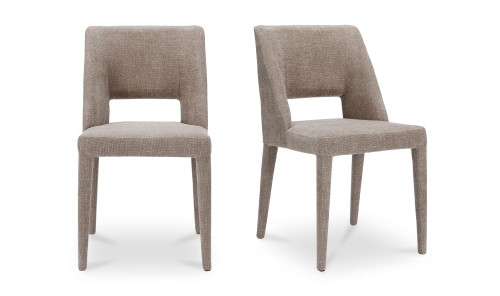 YM-1019-21 - Joyce Dining Chair Light Brown Set Of Two