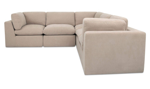VV-1017-34 - Cates Classic L Modular Sectional Pebble