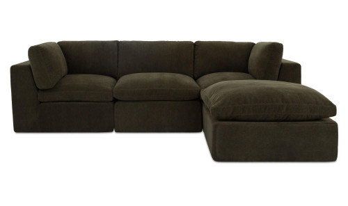 VV-1015-27 - Cates Lounge Modular Sectional Dark Green