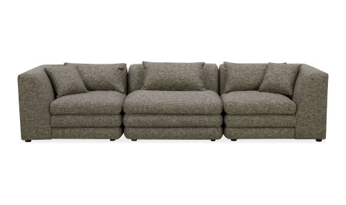 KQ-1043-37 - Lowtide Modular Sofa Stone Tweed