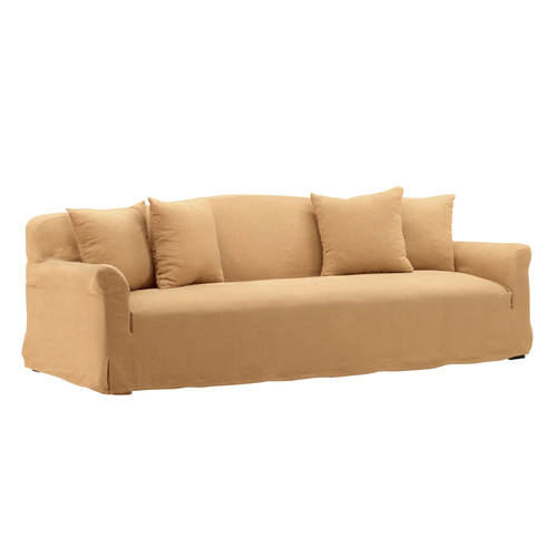 Ravael Sofa Slipcover Wheat
