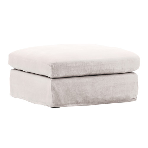 Norael Ottoman Slipcover Natural