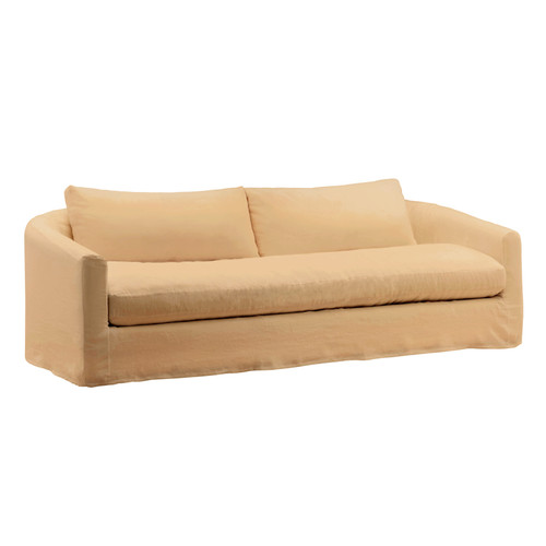 Anormi Sofa Slipcover Wheat