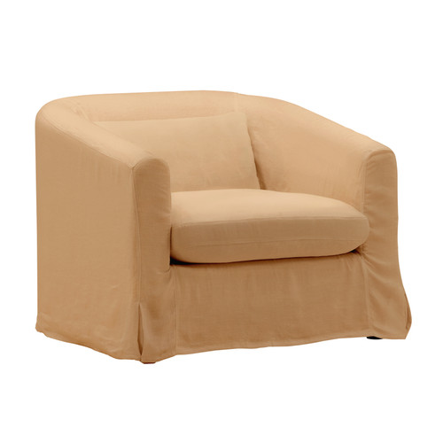 Anormi Sofa Chair Slipcover Wheat