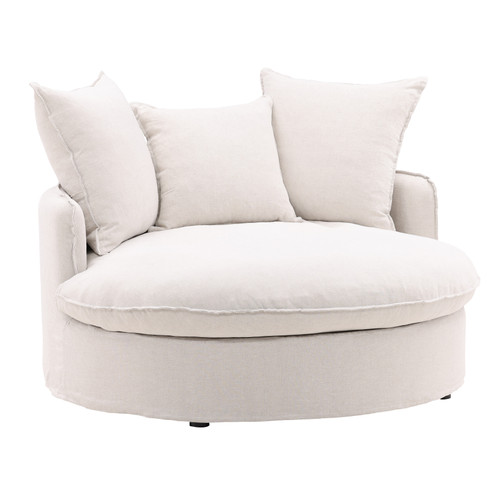 Orelbe Lounger Slipcover Natural