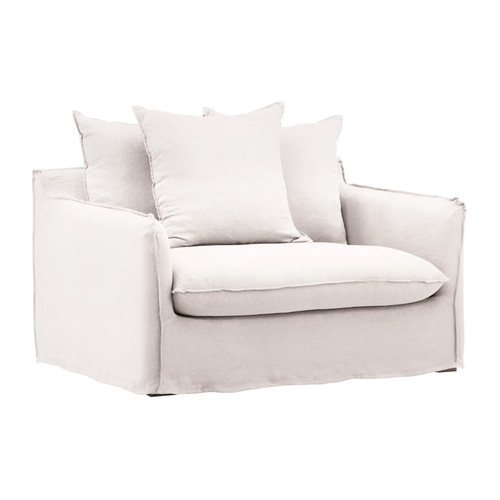 Doorla Sofa Chair Slipcover Natural
