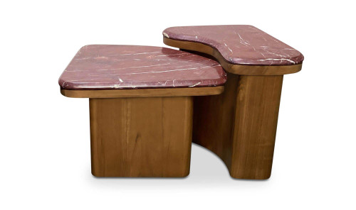 BZ-1169-06-0 - Abi Nesting Coffee Table Levante Marble