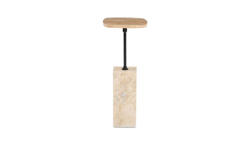 GZ-1188-34-0 - Caro Side Table Travertine