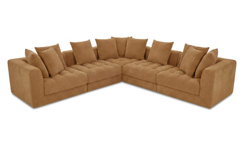 OA-1133-09 - Davie Classic L Modular Sectional Golden Yellow