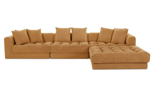 OA-1131-09 - Davie Lounge Modular Sectional Golden Yellow