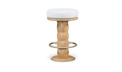 EF-1008-18 - Nio Swivel Counter Stool White Mist