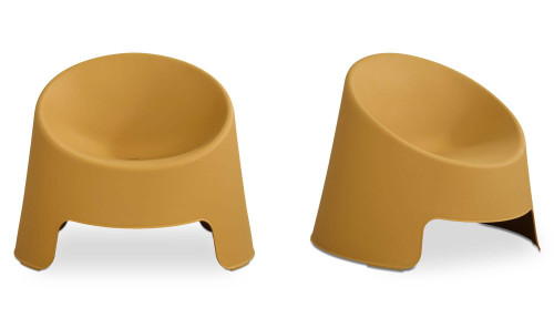 QX-1018-09 - Nolla Outdoor Accent Chair Set Of Two Yellow