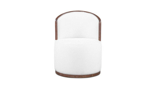 EF-1011-05 - Rossi Swivel Dining Chair Cream