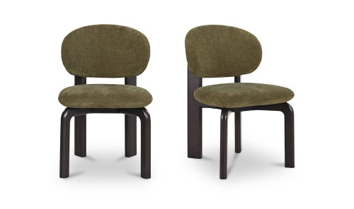 EQ-1027-27 - Sami Dining Chair Dark Green Set Of Two
